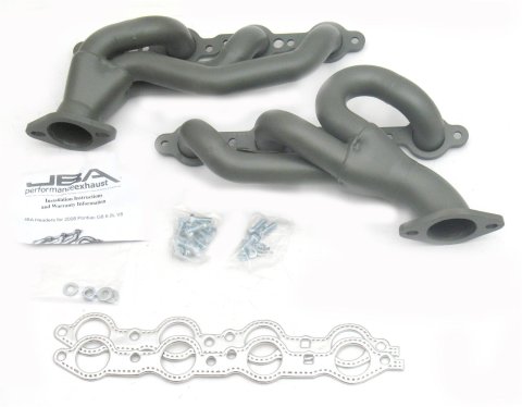 JBA 08-09 Pontiac G8 6.0/6.2L LS 1-3/4in Primary Ti Ctd Cat4Ward Header thumbnail 1