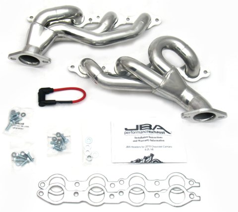 JBA 10-15 Camaro 6.2L LS 1-3/4in Primary Silver Ctd Cat4Ward Header thumbnail 2