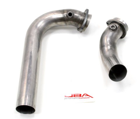 JBA 96-00 GM C/K Pickup 7.4L 409SS Emissions Legal Mid Pipes thumbnail 2