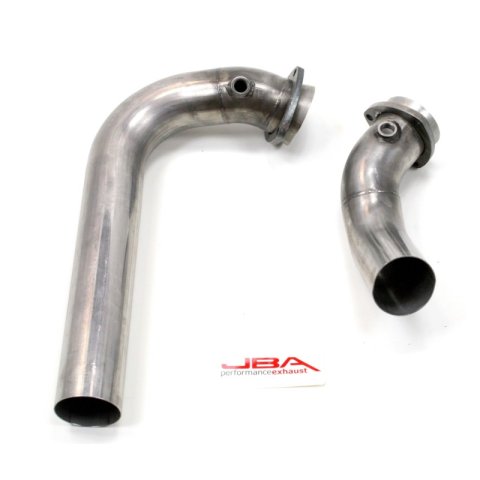 JBA 96-00 GM C/K Pickup 7.4L 409SS Emissions Legal Mid Pipes thumbnail 4