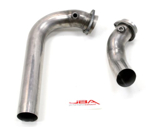 JBA 96-00 GM C/K Pickup 7.4L 409SS Emissions Legal Mid Pipes thumbnail 5