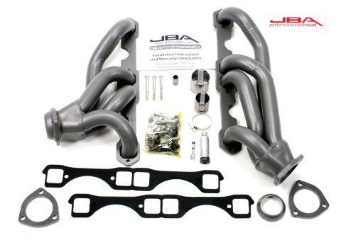 JBA 65-86 GM Truck 265-400 Carbureted w/A.I.R. 1-5/8in Primary Ti Ctd Cat4Ward Header thumbnail 1