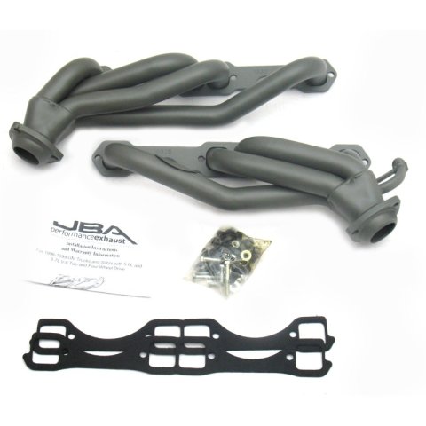 JBA 96-00 GM Truck 5.0L/5.7L SBC w/o A.I.R. 1-1/2in Primary Ti Ctd Cat4Ward Header thumbnail 4