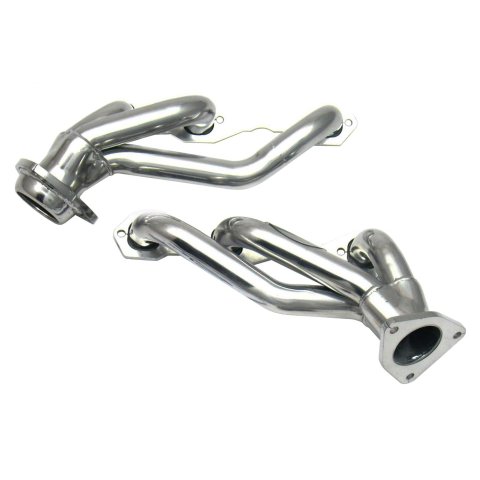 JBA 03-13 GM Truck 4.3L V6 1-1/2in Primary Silver Ctd Cat4Ward Header thumbnail 2