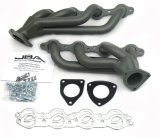 JBA Performance Exhaust Cat4ward Headers 1850S-3JT Headers, Cat4ward, Stainless Steel, Titanium, Cadillac, Chevy, GMC, Hummer, SUV, Pickup, 6.0L, Pair thumbnail 2