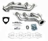 JBA 99-01 GM Truck 4.8L/5.3L LS w/o A.I.R. w/EGR 1-5/8in Primary Silver Ctd Cat4Ward Header thumbnail 1