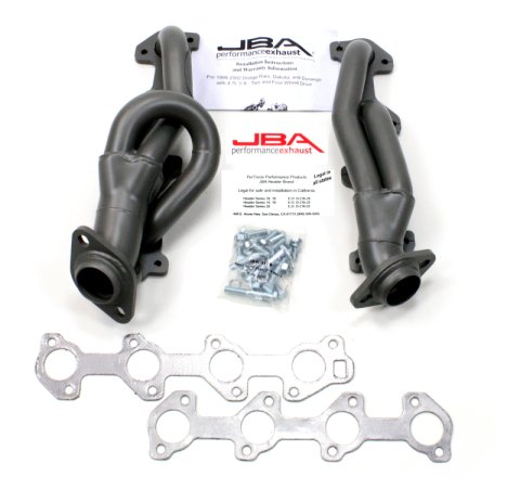 JBA 04-07 Dodge Dakota 4.7L PowerTech 1-1/2in Primary Ti Ctd Cat4Ward Header thumbnail 3