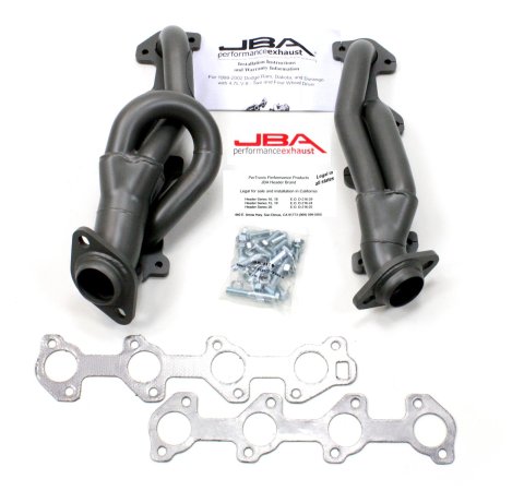 JBA 04-07 Dodge Dakota 4.7L PowerTech 1-1/2in Primary Ti Ctd Cat4Ward Header thumbnail 6
