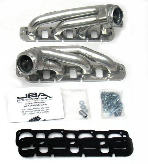 JBA 09-20 Chrysler 5.7L HEMI 1-3/4in Primary Silver Ctd Cat4Ward Header thumbnail 7