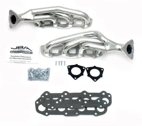 JBA 05-07 Toyota 4.7L V8 1-1/2in Primary Silver Ctd Cat4Ward Header thumbnail 1