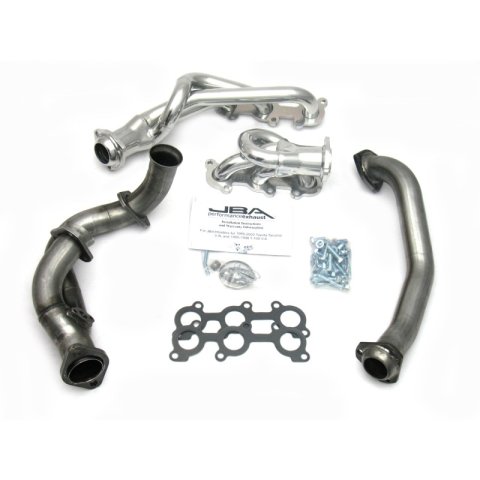JBA 95-00 Toyota 3.4L V6 w/o EGR 1-1/2in Primary Silver Ctd Cat4Ward Header thumbnail 4