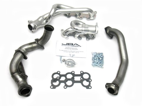 JBA 95-00 Toyota 3.4L V6 w/o EGR 1-1/2in Primary Silver Ctd Cat4Ward Header thumbnail 5