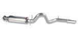 JBA 00-06 Jeep Wrangler TJ 2.5L/4.0L 304SS Single Rear Exit Cat-Back Exhaust thumbnail 1