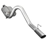 JBA 87-96 Jeep Wrangler YJ 2.5L/4.0L/4.2L 304SS Single Rear Exit Cat-Back Exhaust thumbnail 2