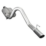 JBA 87-96 Jeep Wrangler YJ 2.5L/4.0L/4.2L 304SS Single Rear Exit Cat-Back Exhaust thumbnail 5