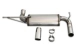 JBA 07-18 Jeep Wrangler JK 3.8L/3.6L 304SS Single Rear Exit Axle Back Exhaust thumbnail 1