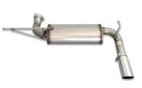 JBA 07-18 Jeep Wrangler JK 3.8L/3.6L 304SS Single Rear Exit Axle Back Exhaust thumbnail 2