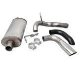 JBA 18-20 Jeep Wrangler JL 2.0L/3.6L 304SS Single Rear Exit Axle Back Exhaust thumbnail 1