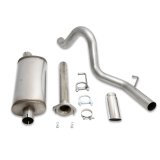 JBA 04-06 Jeep Wrangler LJ 2.4L/4.0L 304SS Single Rear Exit Cat-Back Exhaust thumbnail 4