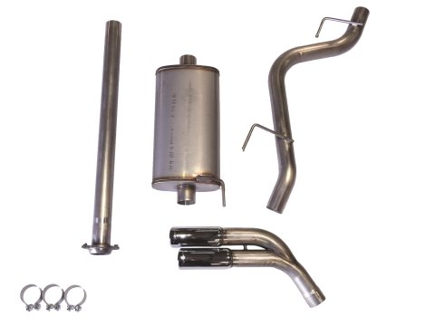 JBA 15-20 Ford F-150 2/4WD 2.7L/3.5L/5.0L 304SS Dual Side Exit Cat-Back Exhaust thumbnail 1