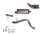 JBA 19-20 Ford Ranger EcoBoost 304SS Dual Side Rear Exit Cat-Back Exhaust w/3-1/2in Tips thumbnail 1