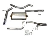 JBA 16-20 Nissan Titan XD (Excl Long Bed) 5.6L 409SS Single Rear Exit Cat-Back Exhaust thumbnail 2