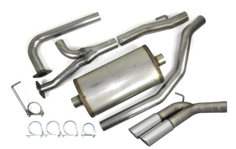 JBA 04-20 Nissan Titan 5.6L 409SS Pass Side Dual Exit Cat-Back Exhaust thumbnail 1