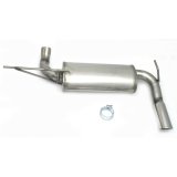 JBA 07-18 Jeep Wrangler JK 3.8L/3.6L 409SS Single Rear Exit Axle Back Exhaust thumbnail 3
