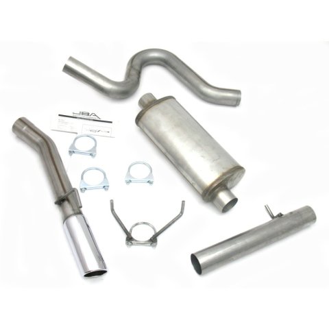 JBA 04-05 Dodge Durango 4.7/5.7L 409SS Pass Side Single Exit Cat-Back Exhaust thumbnail 3