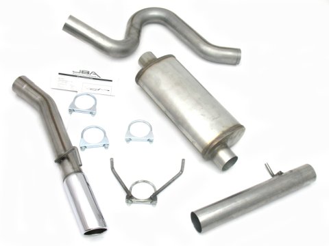 JBA 04-05 Dodge Durango 4.7/5.7L 409SS Pass Side Single Exit Cat-Back Exhaust thumbnail 4