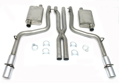 JBA 05-10 Chrysler/Dodge Cars 5.7L 409SS Dual Rear Exit Cat-Back Exhaust thumbnail 1