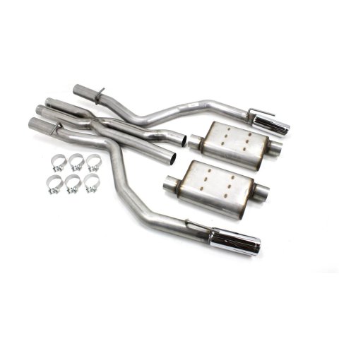JBA 15-20 Dodge Charger SRT8 & Hellcat 6.2/6.4L 409SS Dual Rear Exit Cat-Back Exhaust thumbnail 1