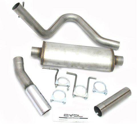 JBA 99-05 Ford Excursion 5.4L/6.8L 409SS Pass Side Single Exit Cat-Back Exhaust thumbnail 1