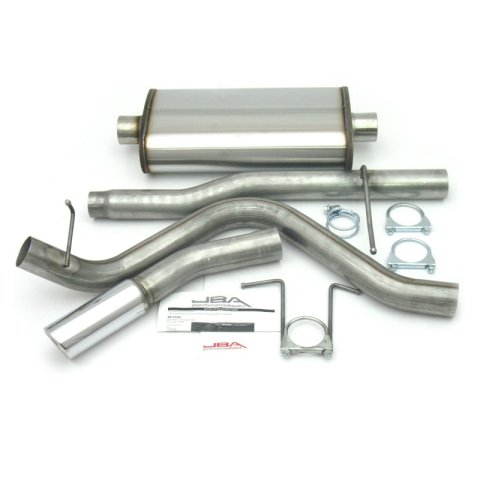 JBA 01-03 Ford F-150 Super Crew 4.6L/5.4L 409SS Pass Side Single Exit Cat-Back Exhaust thumbnail 3