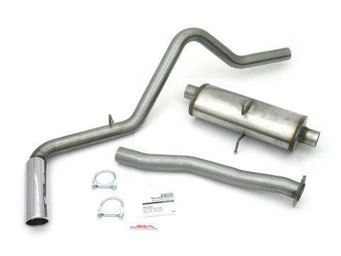 JBA 98-11 Ford Ranger Super Cab 2.5L/3.0L/4.0L 409SS Pass Side Single Exit Cat-Back Exhaust thumbnail 1