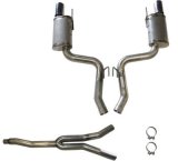 JBA 15-20 Ford Mustang EcoBoost 2.3L 409SS Dual Rear Exit Cat-Back Exhaust thumbnail 2