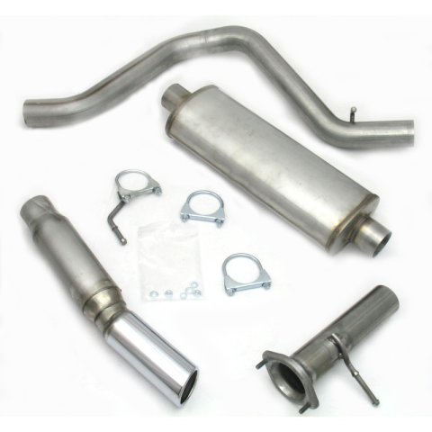 JBA 02-06 Chevrolet Trail Blazer 4.2L 409SS Single Rear Exit Cat-Back Exhaust thumbnail 2