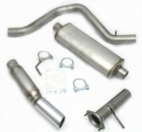 JBA 02-06 Chevrolet Trail Blazer 4.2L 409SS Single Rear Exit Cat-Back Exhaust thumbnail 3