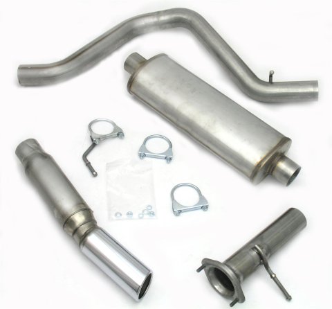 JBA 02-06 Chevrolet Trail Blazer 4.2L 409SS Single Rear Exit Cat-Back Exhaust thumbnail 8