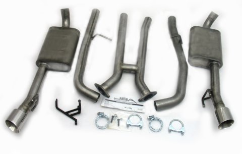 JBA 2004 Pontiac GTO 5.7L 409SS Dual Rear Exit Cat-Back Exhaust thumbnail 4