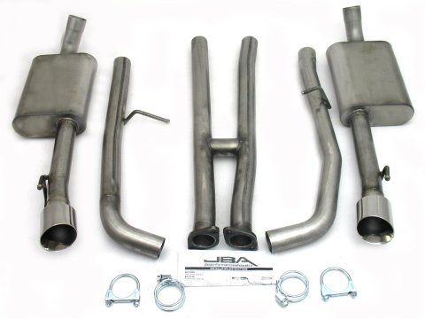 JBA 05-06 Pontiac GTO 6.0L 409SS Dual Rear Exit Cat-Back Exhaust thumbnail 1
