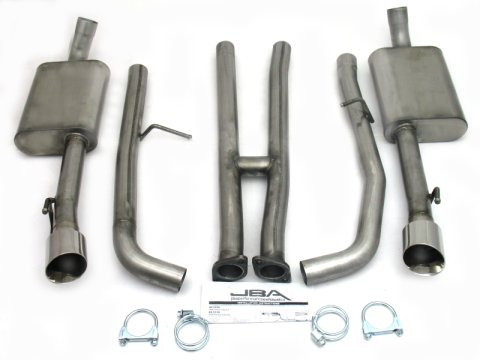 JBA 05-06 Pontiac GTO 6.0L 409SS Dual Rear Exit Cat-Back Exhaust thumbnail 4