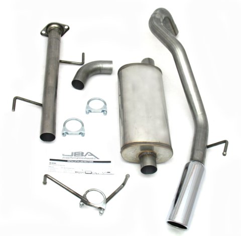 JBA 07-14 Toyota FJ Cruiser 4.0L 409SS Single Rear Exit Cat-Back Exhaust thumbnail 2