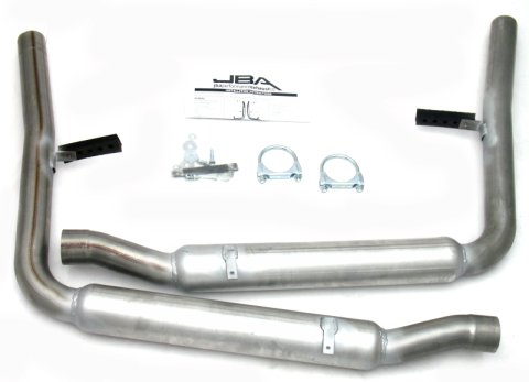 JBA 65-70 Ford Mustang 260-428 409SS GT350R Style Dual Side Header Back Exhaust thumbnail 2