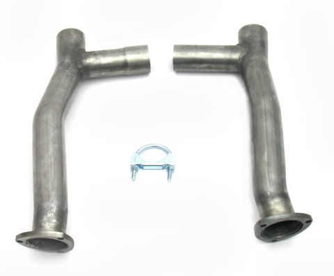 JBA 65-73 Ford Mustang 260-302 4 Speed C4/C6/AOD 409SS Mid Pipes thumbnail 2