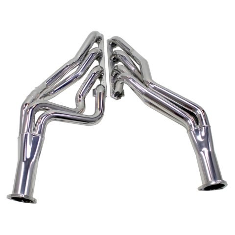 JBA 65-73 Ford Mustang 260-302 SBF 4 Speed C4/C6/AOD 1-3/4in Primary Silver Long Tube Header thumbnail 2