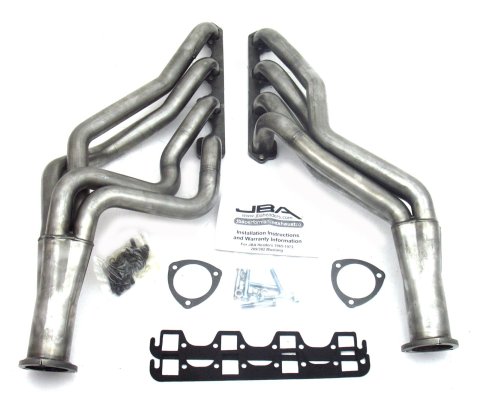 JBA 65-73 Ford Mustang 260-302 SBF 5 Speed T5/T56 1-3/4in Primary Raw 409SS Long Tube Header thumbnail 2