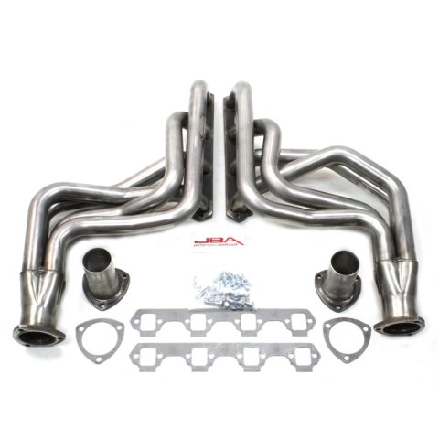 JBA 65-73 Ford Mustang 260-351W (w/Mustang II Suspension) 1-3/4in Primary Raw 409SS Long Tube Header thumbnail 4