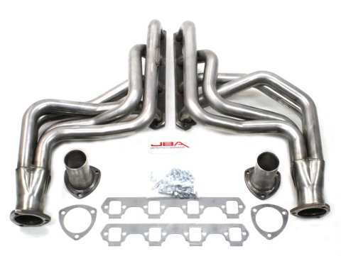 JBA 65-73 Ford Mustang 260-351W (w/Mustang II Suspension) 1-3/4in Primary Raw 409SS Long Tube Header thumbnail 5