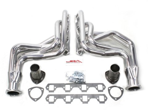 JBA 65-73 Ford Mustang 260-351W (w/Mustang II Suspension) 1-3/4in Primary Sliver Long Tube Header thumbnail 2